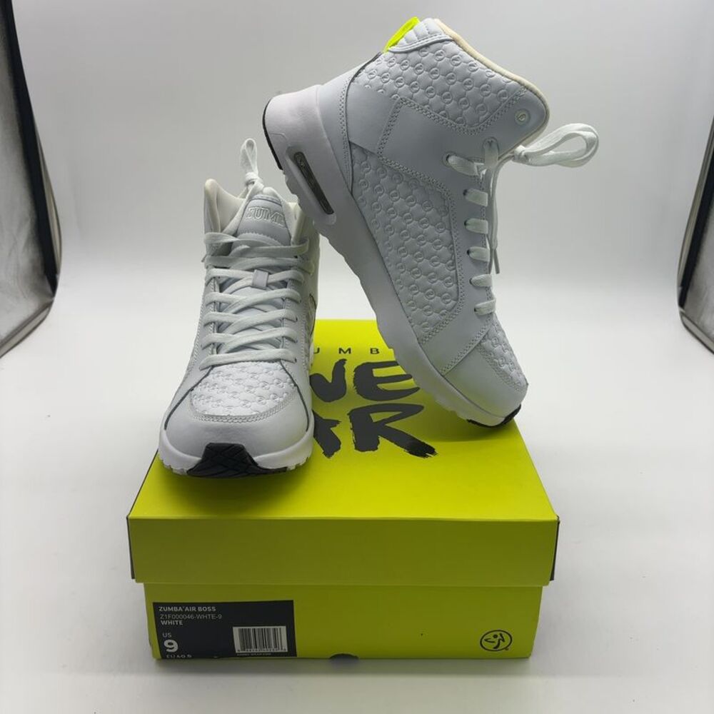Zumba Fitness White Women's High-Top Zumba Shoes